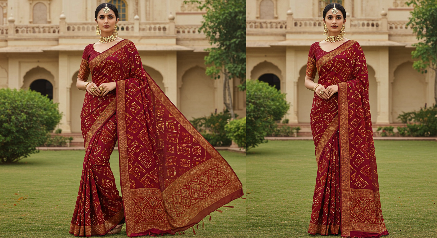 Bandhani-Sareesnull-The-Ultimate-Festive-Wear-Guide-for-Every-Woman