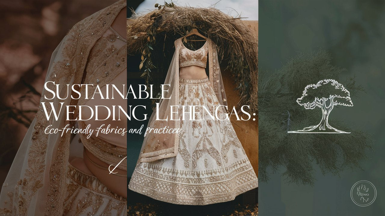 Sustainable Wedding Lehengas: Eco-Friendly Fabrics and Practices