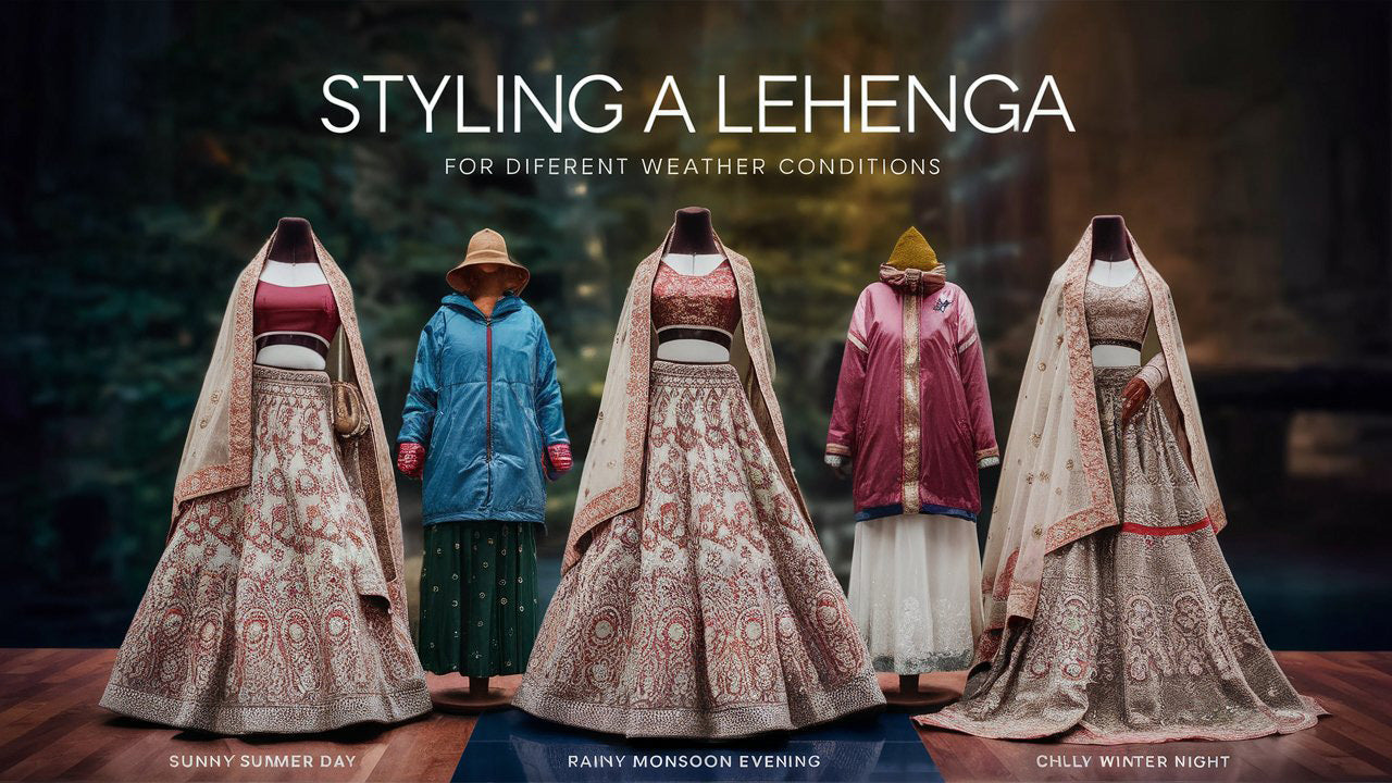 Styling a Lehenga for Different Weather Conditions