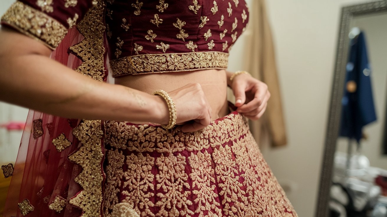 Styling a Bridal Lehenga for a Traditional Indian Wedding