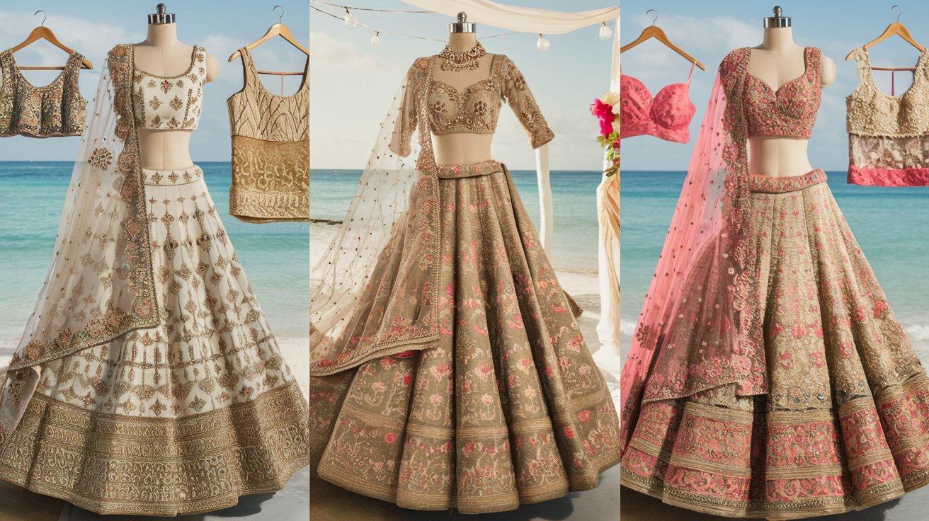 Bridal Lehenga Trends for Destination Beach Weddings