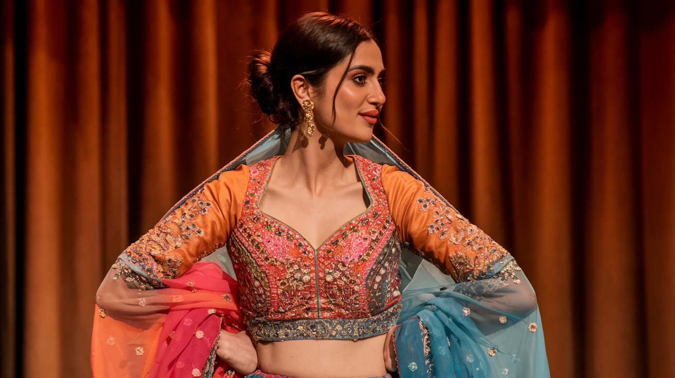 How to Style a Semi-Stitched Lehenga for a Talent Show