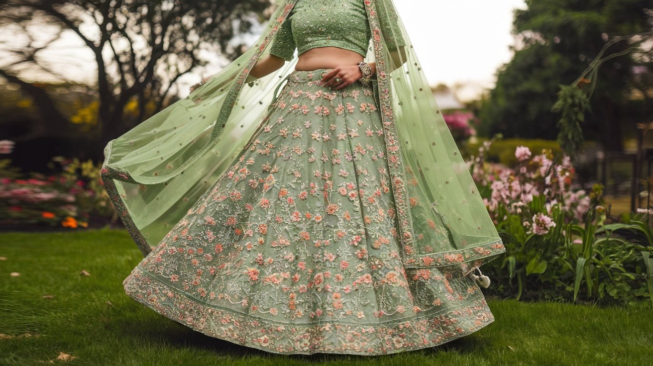 Bridal Lehenga Trends for Garden Weddings