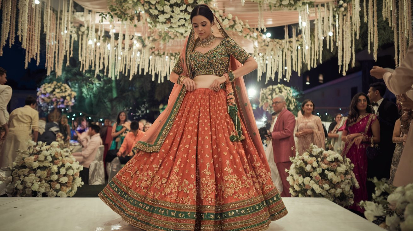 How to Transition Your Bridal Lehenga from Ceremony to Reception