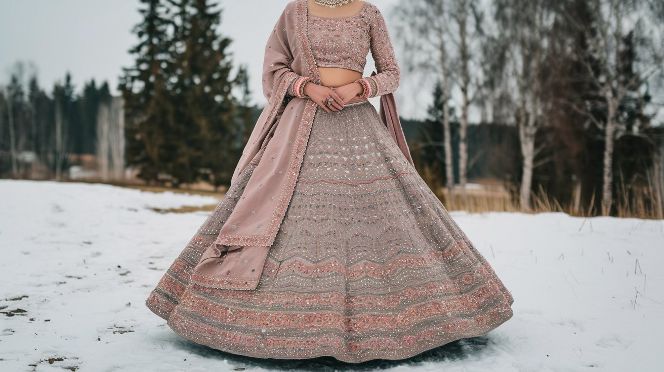 How to Layer Your Bridal Lehenga for a Winter Wedding