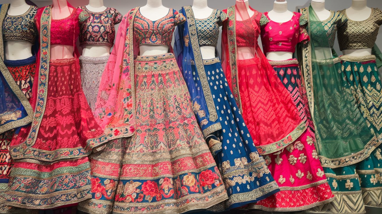 Semi-Stitched Lehengas for Destination Events