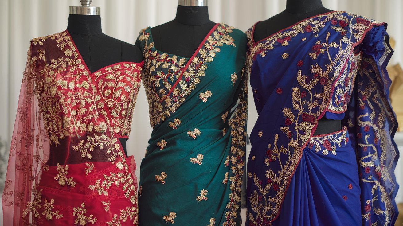 Designer Sarees for Holiday Parties