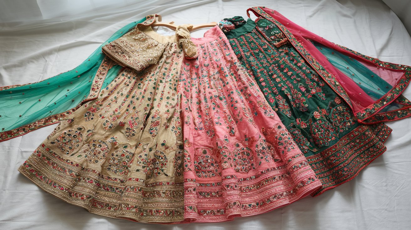 Semi-Stitched Lehengas for Prom Nights