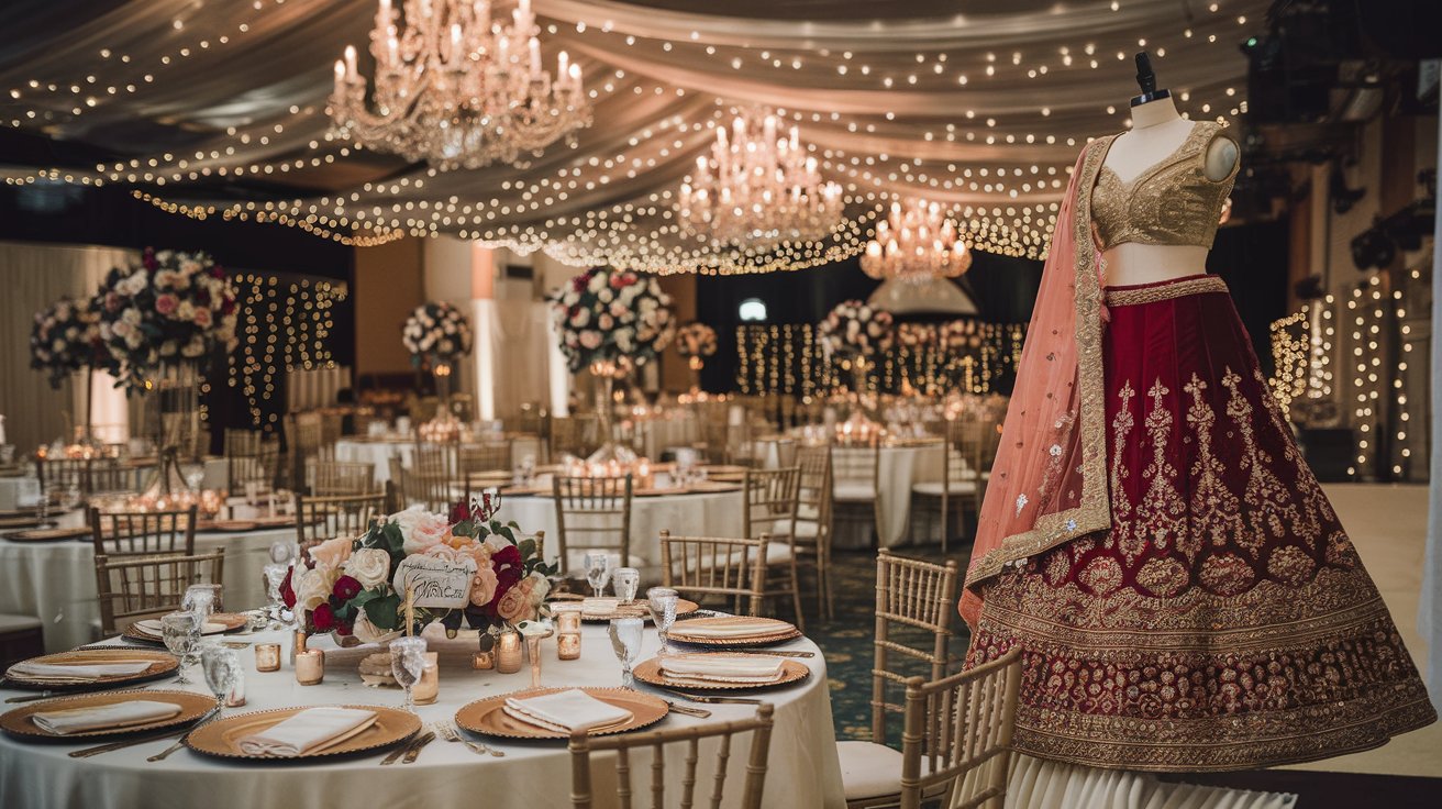 Bridal Lehenga Trends for Grand Banquet Hall Weddings