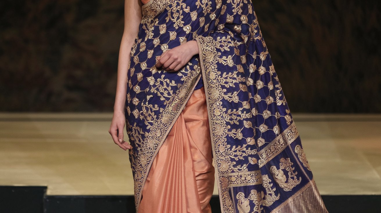 How to Style a Designer Saree for a Fashion Show