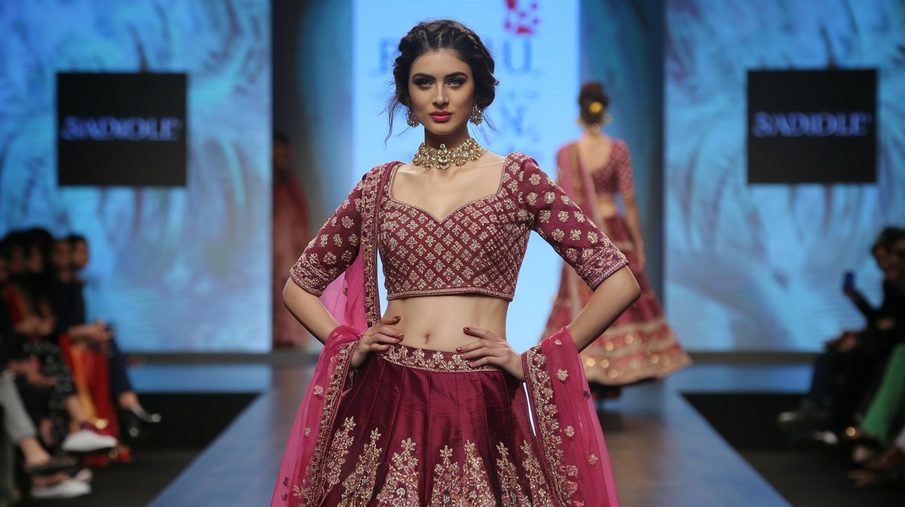 How to Style a Semi-Stitched Lehenga for a Fashion Show