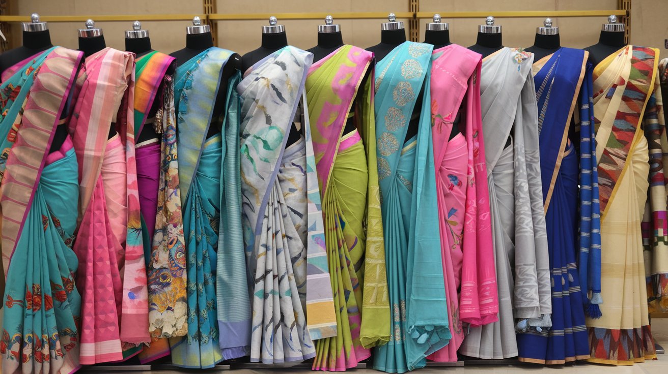 Designer Sarees for College Events