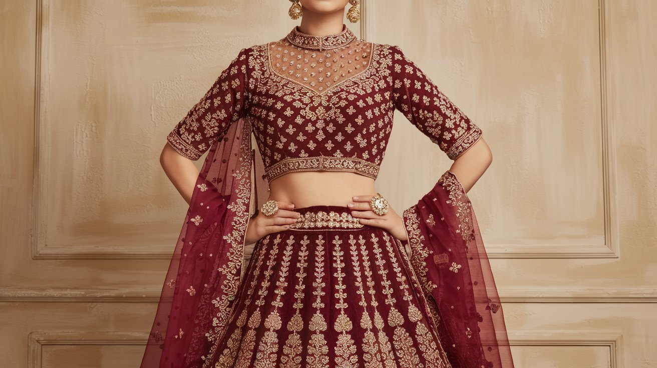 How to Style a Semi-Stitched Lehenga for a Vintage Look