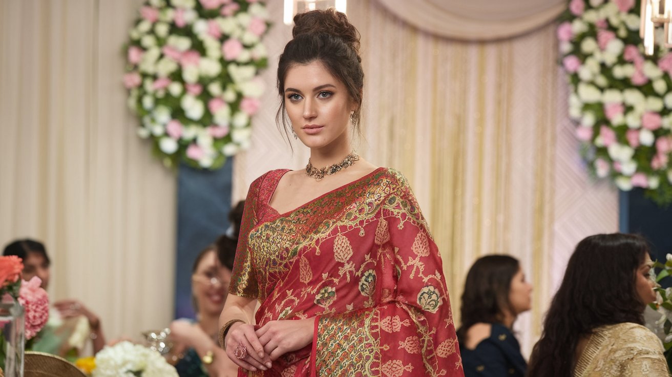 How to Style a Designer Saree for a Party