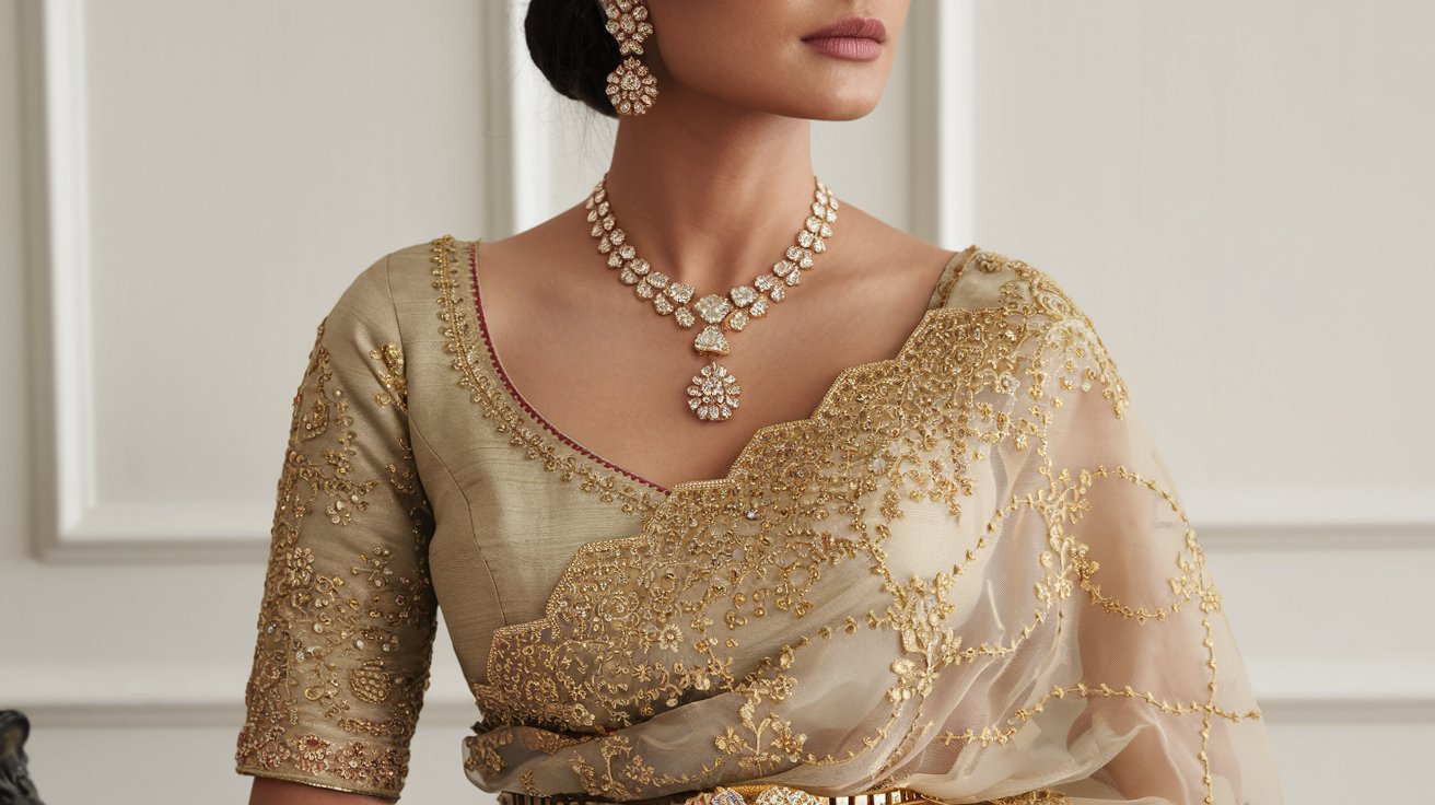 How to Choose the Right Jewelry for Your Designer Saree