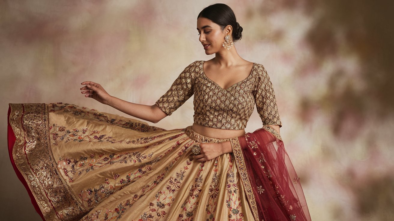 How to Style a Semi-Stitched Lehenga for a Photo Shoot