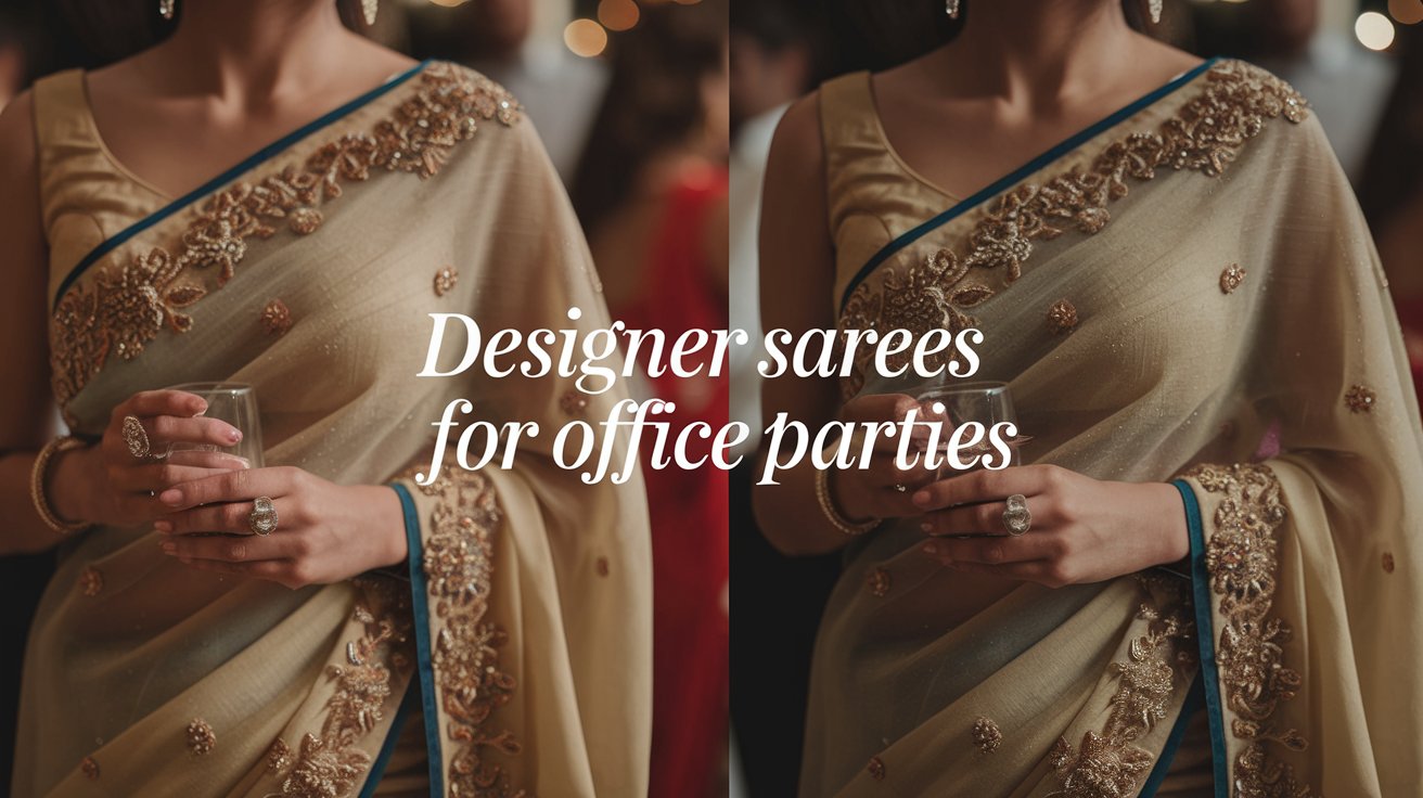 Designer Sarees for Office Parties