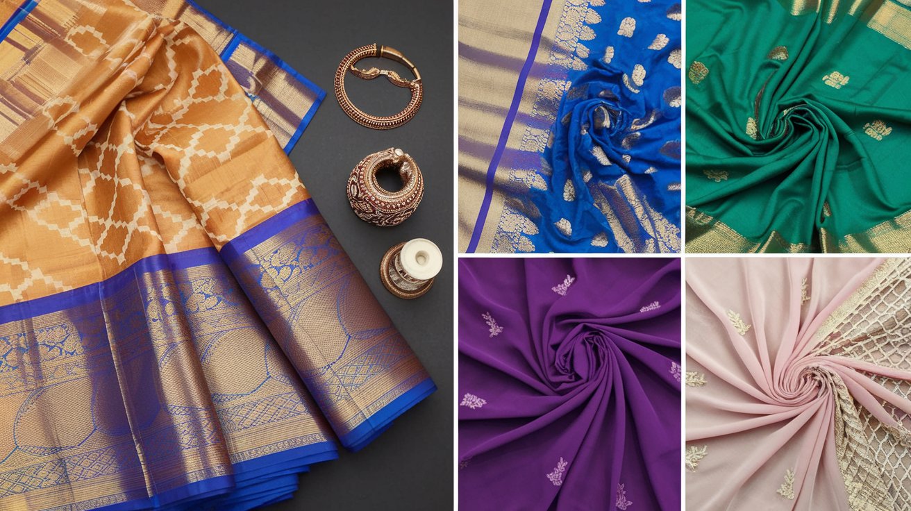 How to Choose the Right Fabric for Your Designer Saree