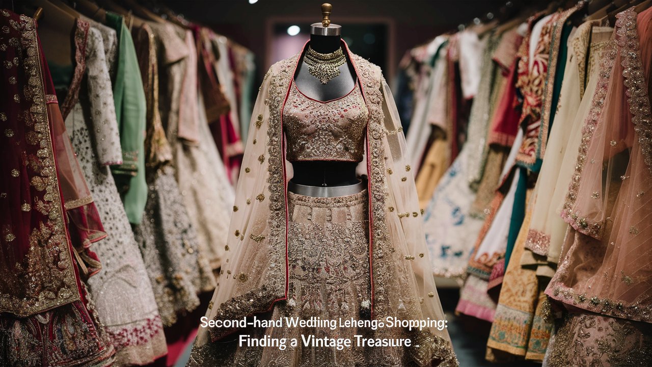 Second-Hand Wedding Lehenga Shopping: Finding a Vintage Treasure