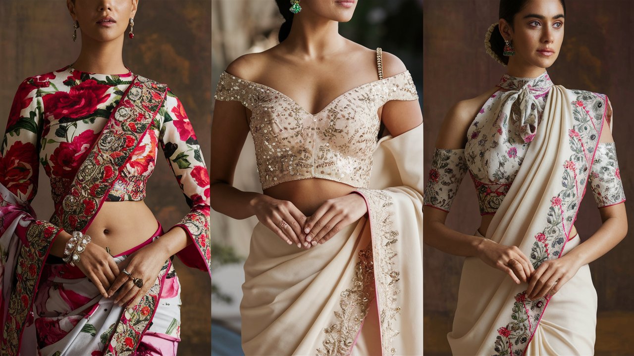 Saree Blouse Designs: Trendy and Traditional