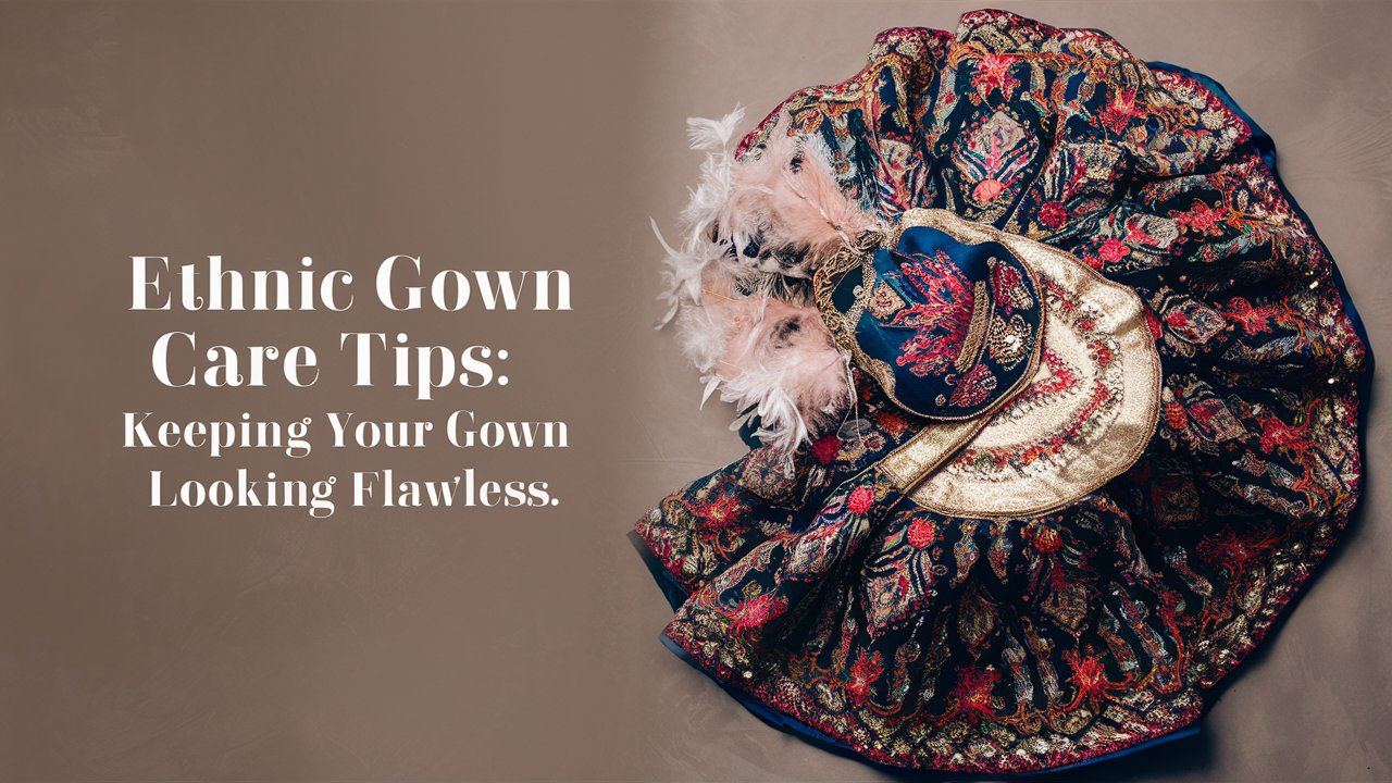 Ethnic Gown Care Tips: Keeping Your Gown Looking Flawless