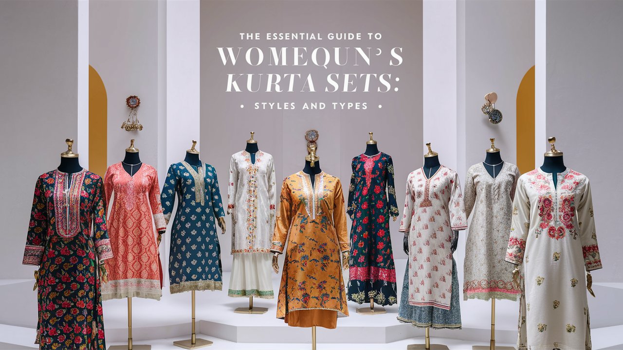 The Essential Guide to Women's Kurta Sets: Styles and Types