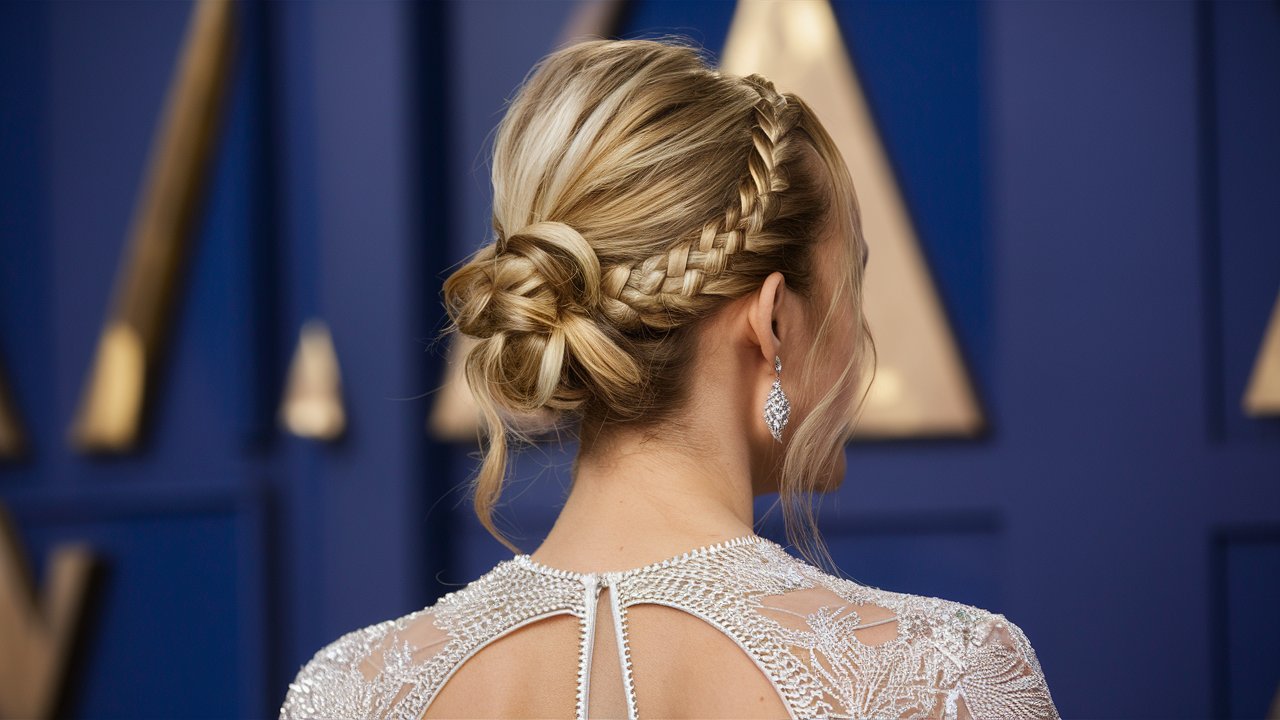 Designer Gown Hairstyles for Different Hair Types: Updos, Braids, and Waves