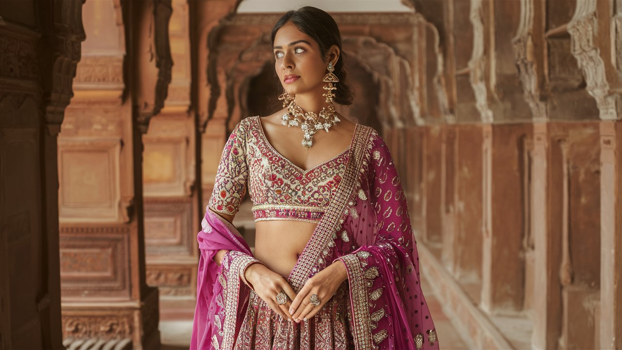 Matching Jewelry for Designer Lehengas: Statement Pieces and Minimalist Options