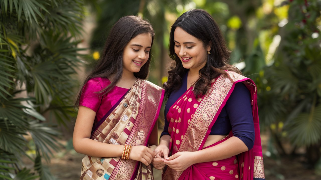 Saree Shopping with Your Daughter: Building Confidence and Knowledge