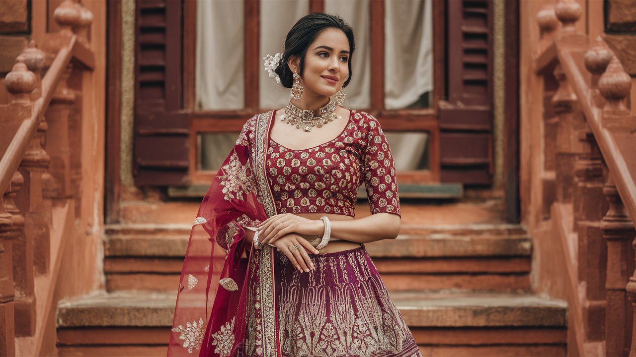 The Benefits of Choosing a Semi-Stitched Lehenga: Customization and Fit