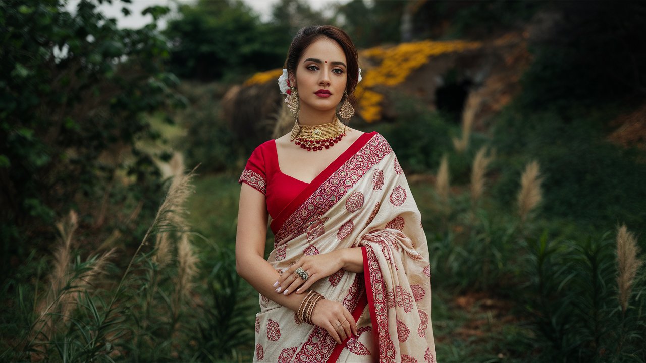 The History of Sarees Worn by Young Girls in India