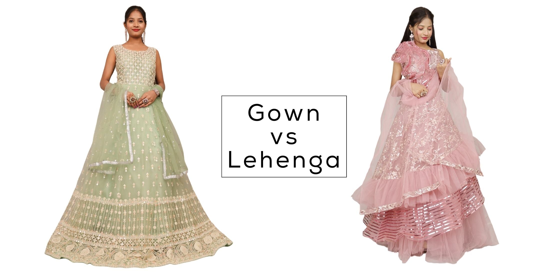 shreekamaidesigner-gown-vs-lehenga-choosing-the-right-outfit-for-your-indian-wedding-reception