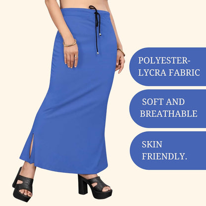 Lycra Saree Shapewear Petticoat for Women by Shreekama Royal Blue Clothing Accessories for Party Festival Wedding Occasion in Noida