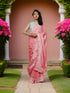 Designer Saree with Embroidery & Zari Thread Work by Shreekama